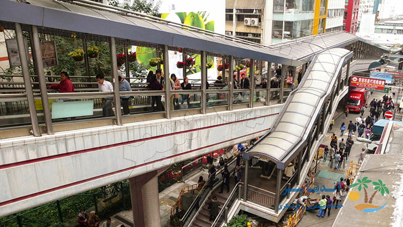 پله برقی هنگ کنگ Mid-Level | مناطق گردشگری هنگ کنگ | آندیا سیر