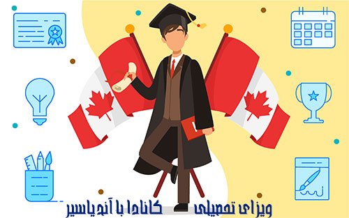 ویزای تحصیلی کانادا | آندیا سیر