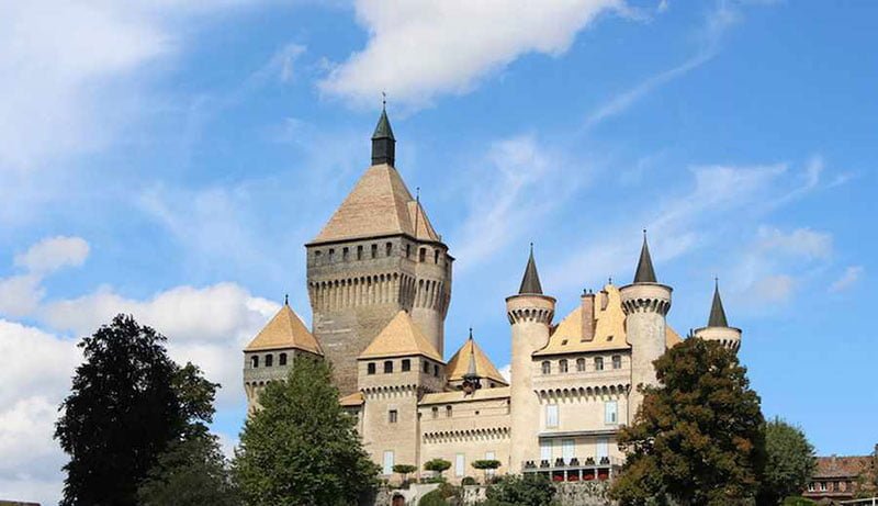قلعه Vufflens | قلعه و قصرهای دیدنی اروپا