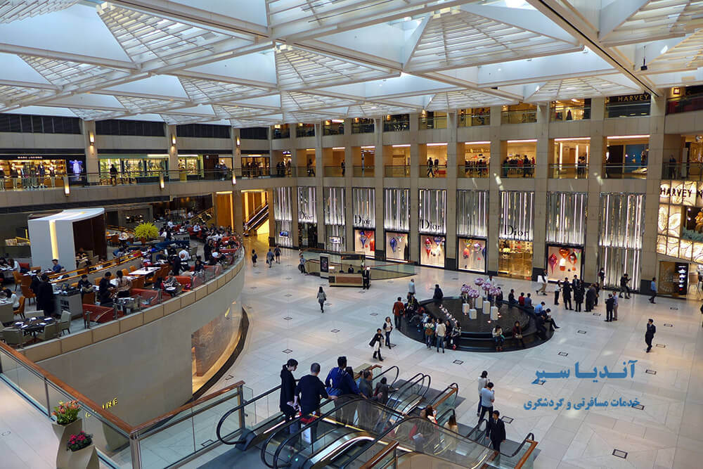 مرکز خرید لندمارک هنگ کنگ - Landmark