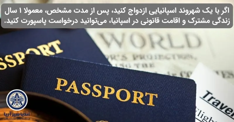 روش های اخذ پاسپورت اسپانیا