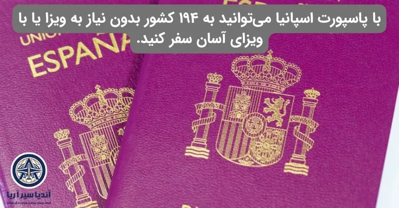 سفر با پاسپورت اسپانیا